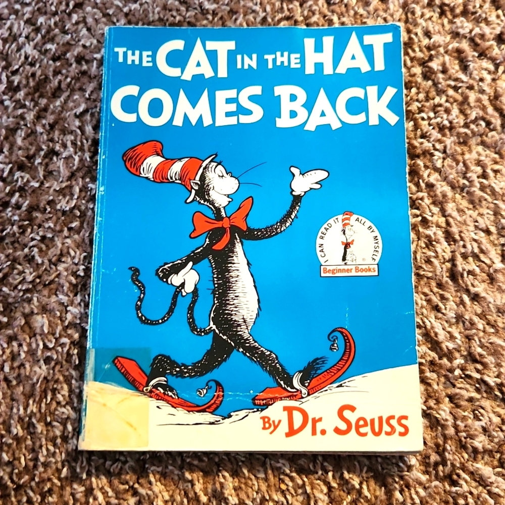 3/$10 The Cat in the Hat Comes Back Paperback